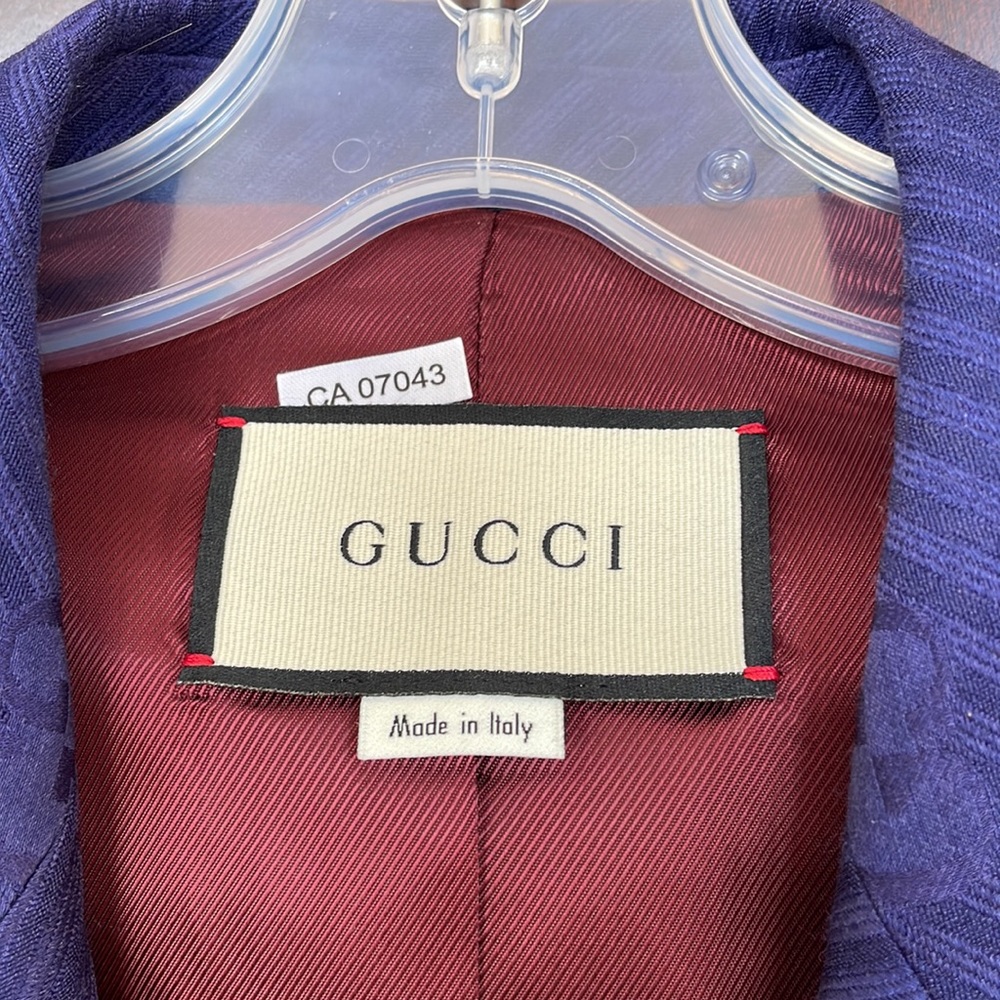 🛑SOLD🛑 GUCCI monogram blazer/jacket Size 44 IT - Picture 4 of 12